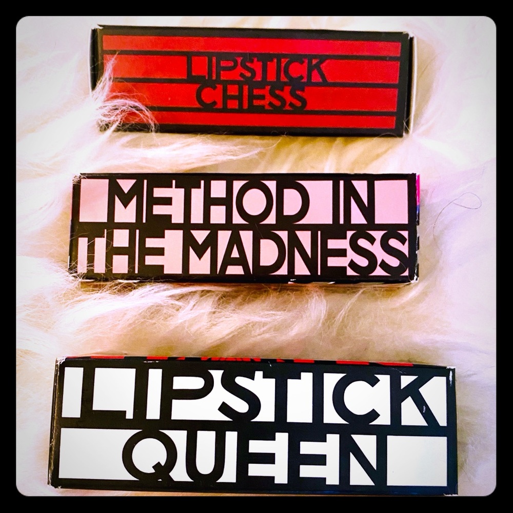3 Lipstick Queen limited edition lipsticks